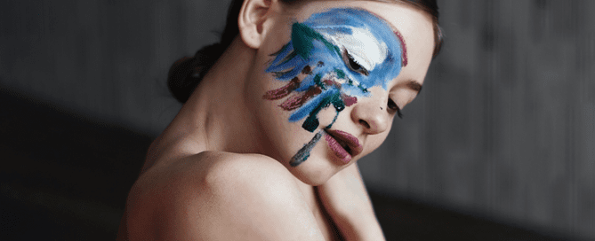 Image showing steps for cleansing, hydrating, and repairing skin after Halloween festivities.
